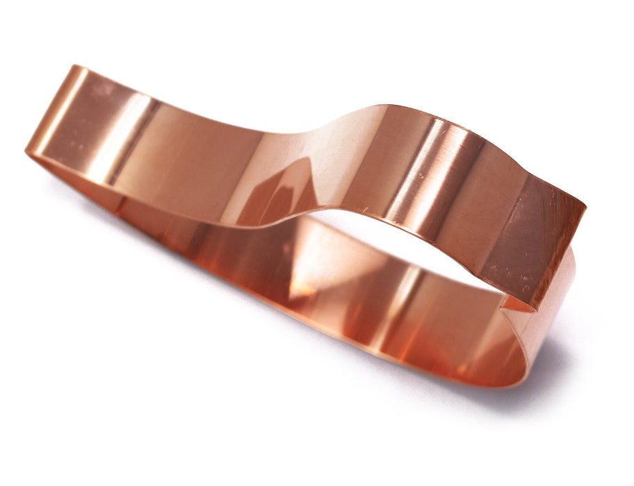 Copper Bird Cookie Cutter - Simple Bird Cookie Cutter, 4 x 3.25 inches, Made in USA