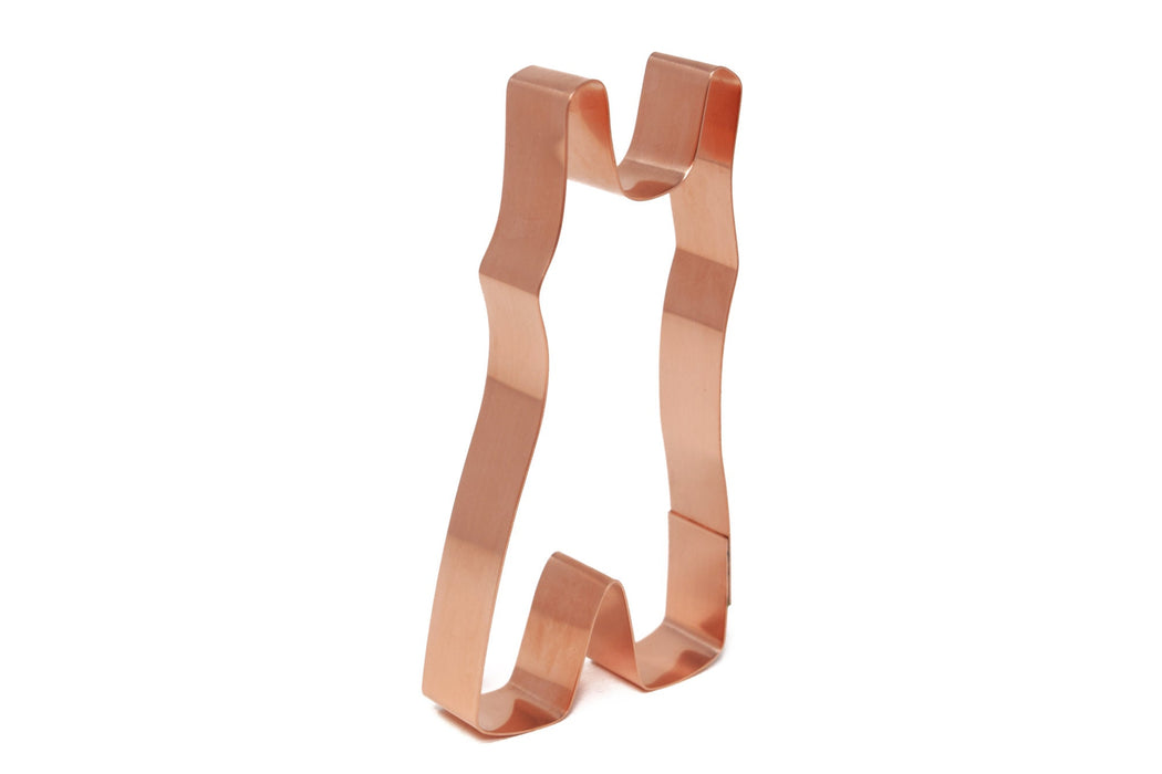 Copper Wrestling Singlet Cookie Cutter - Sports Design (5 x 2.5 inches) - Made in USA