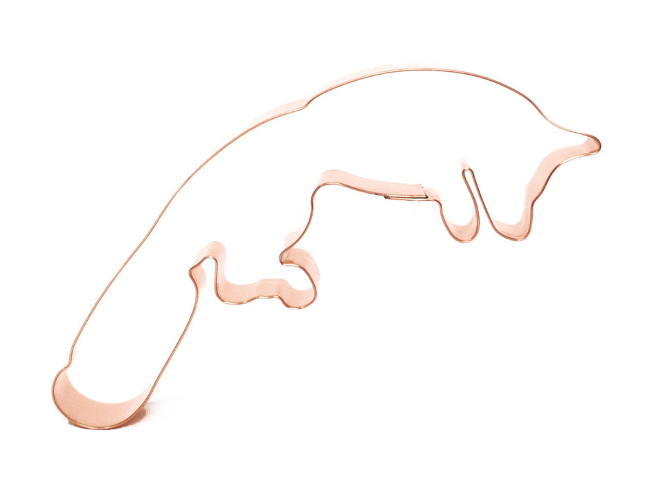 Copper Fox Cookie Cutter - Animal Cookie Cutter, 5.25 x 2.25 Inches, Made in USA