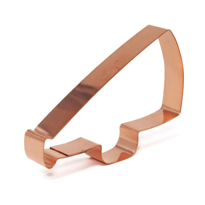 Copper Megaphone Cookie Cutter - Cheerleader Sports Design (5.25 x 2.75 inches) - Made in USA