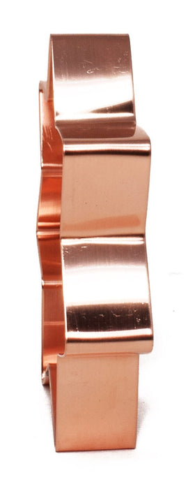 Copper Seven-Sided Star Badge Cookie Cutter – Western Cookie Cutter, 3.5 Inches, Made in USA