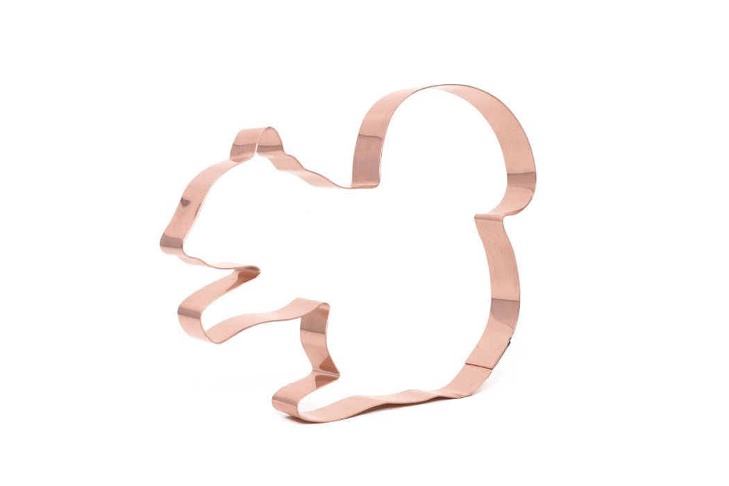 Big Copper Squirrel Cookie Cutter - Animal Cookie Cutter, 6.5 x 5.25 Inches, Made in USA