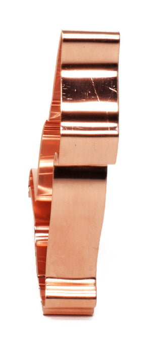 Copper Cat Cookie Cutter - Animal Cookie Cutter, 5 x 4.5 Inches, Made in USA