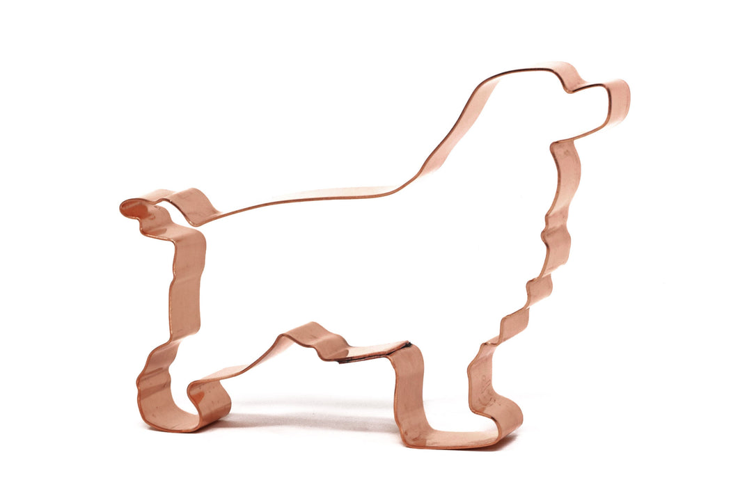 Copper Cocker Spaniel Cookie Cutter, Dog Cookie Cutter, 4.5 x 3.25 inches, Made in USA