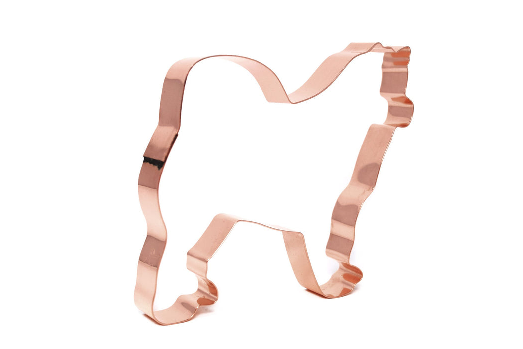 Copper Alaskan Malamute Cookie Cutter - Dog Cookie Cutter, 4.75 x 4.5 inches, Made in USA