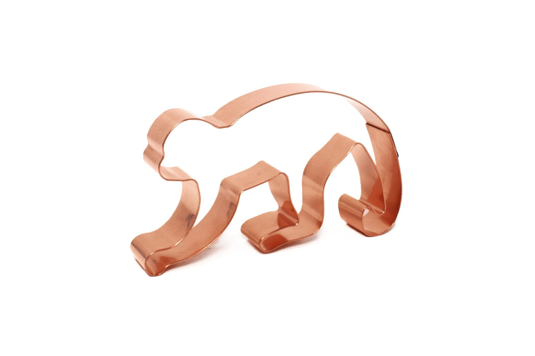 Copper Capuchin Monkey Cookie Cutter - Zoo Animal Design (2.5 x 4.75 inches) - Made in USA