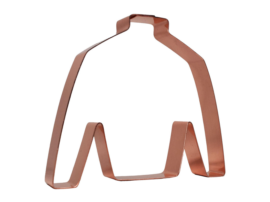 Copper Jockey Silks Cookie Cutter - Sports Design (4.5 x 4 inches) - Made in USA