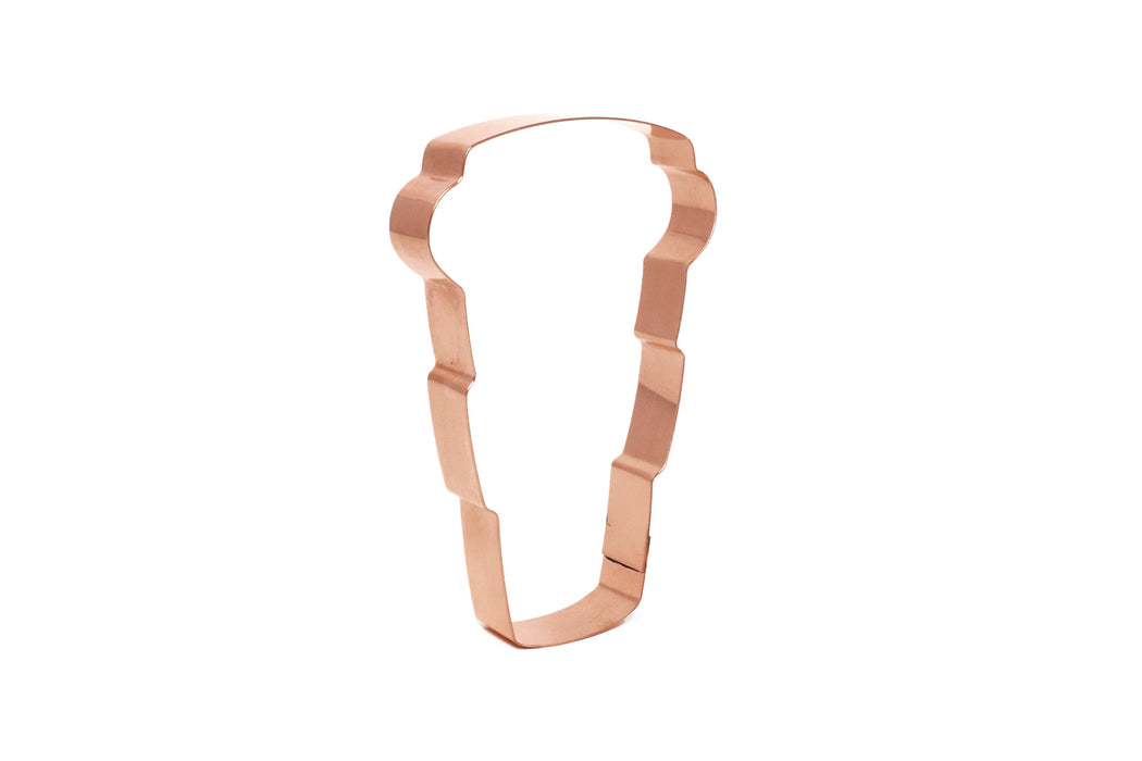 Copper To-Go Coffee Cup Cookie Cutter - Food Cookie Cutter, Made in USA