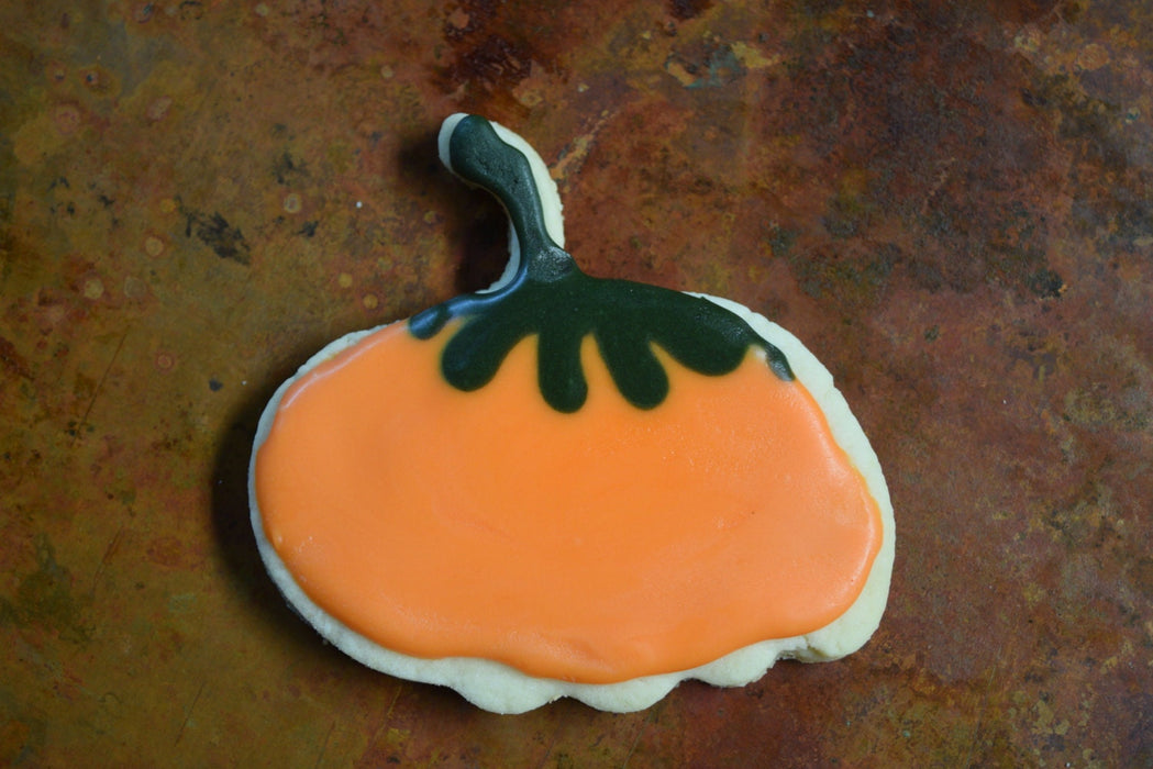 Copper Pumpkin Cookie Cutter - Thanksgiving Cookie Cutter, 4 x 3.75 inches, Made in USA