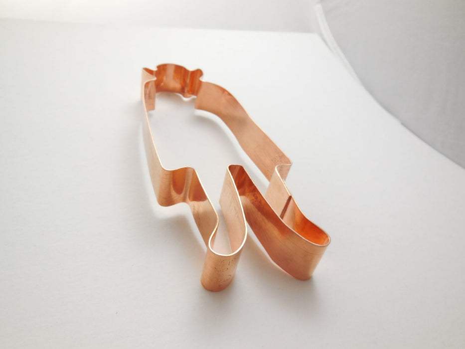 Copper Vampire Cookie Cutter - Halloween Cookie Cutter, 2.25 x 6 Inches, Made in USA
