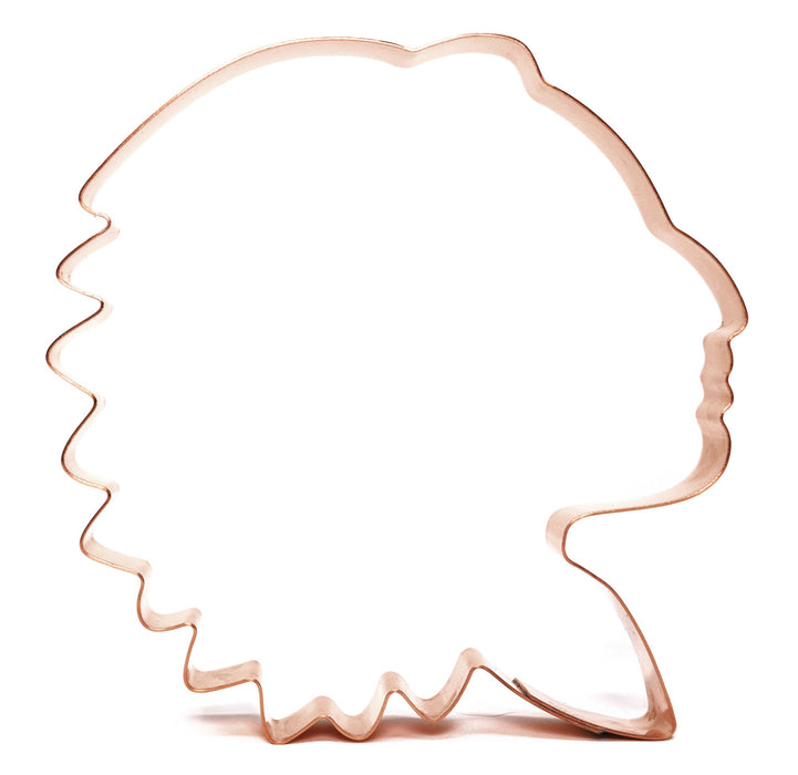 Copper Headdress Cookie Cutter, Made in USA