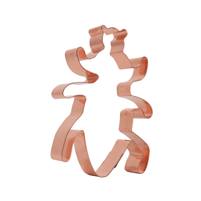 Copper Beetle Cookie Cutter - Insect Cookie Cutter, 4.25 x 3.25 Inches, Made in USA