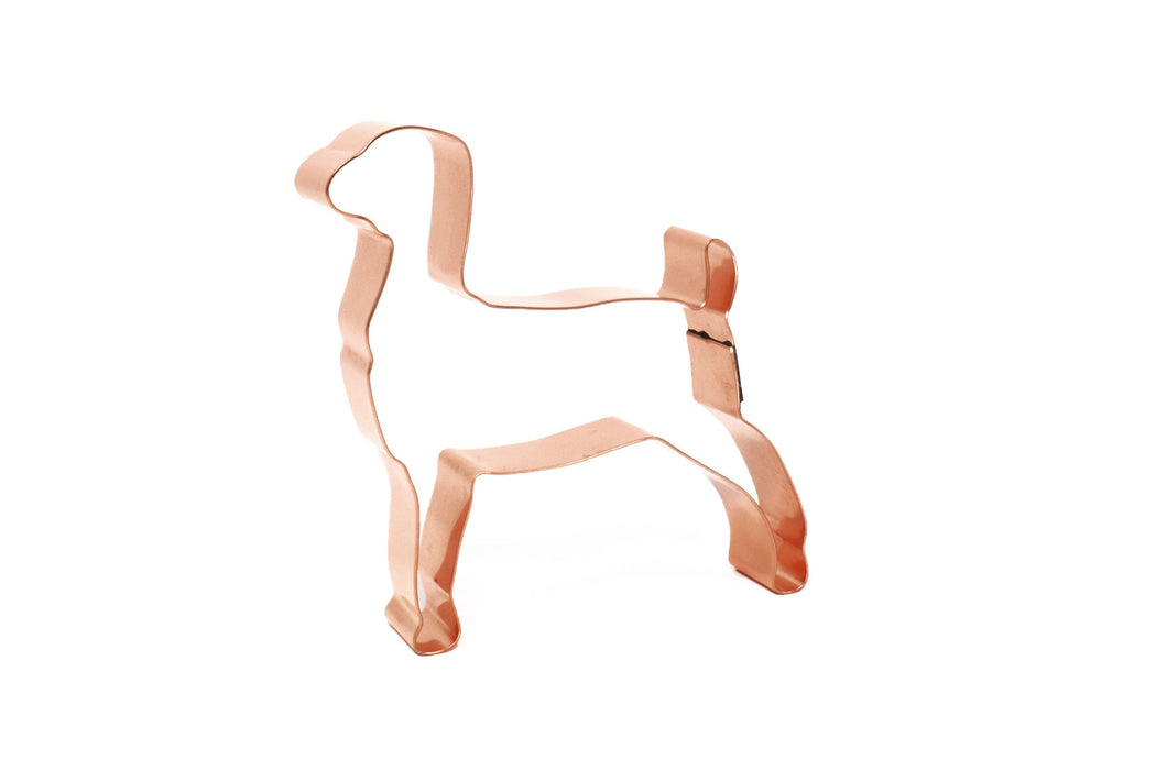 Copper Boer Goat Cookie Cutter - Animal Design (4 x 3.75 inches) - Made in USA