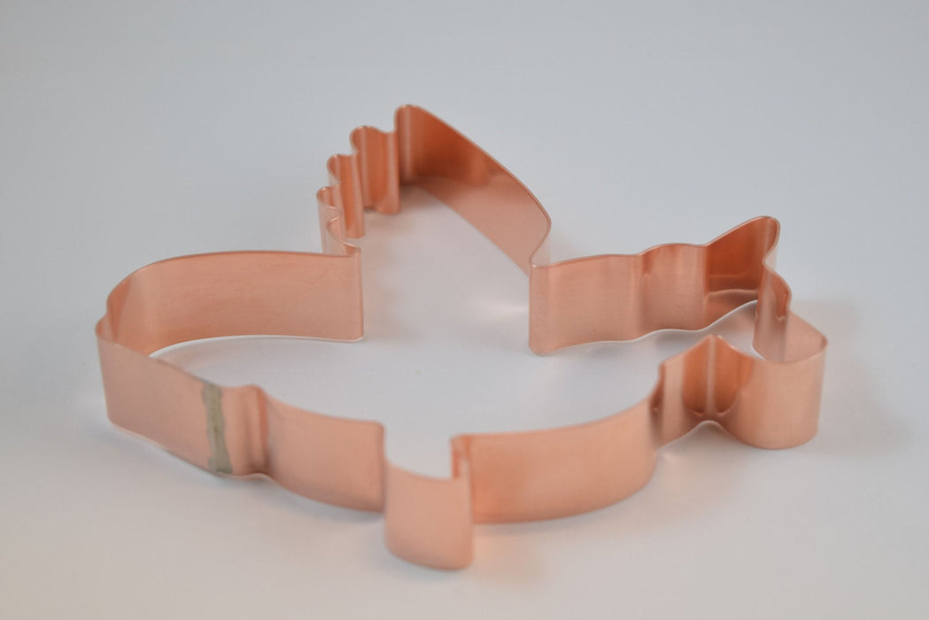 Copper Corgi Angel Dog Cookie Cutter, 4.5 x 3.75 inches, Made in USA