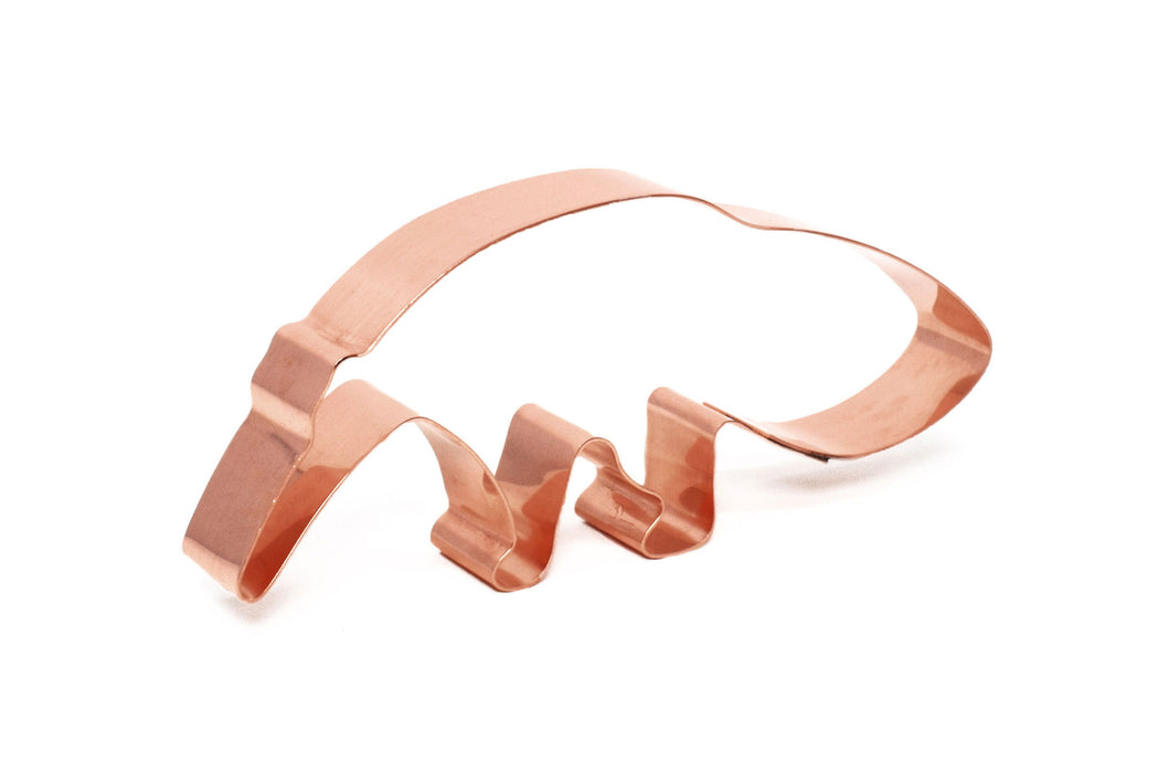 Copper Anteater Cookie Cutter - Animal Cookie Cutter, 5 x 2.25 inches, Made in USA