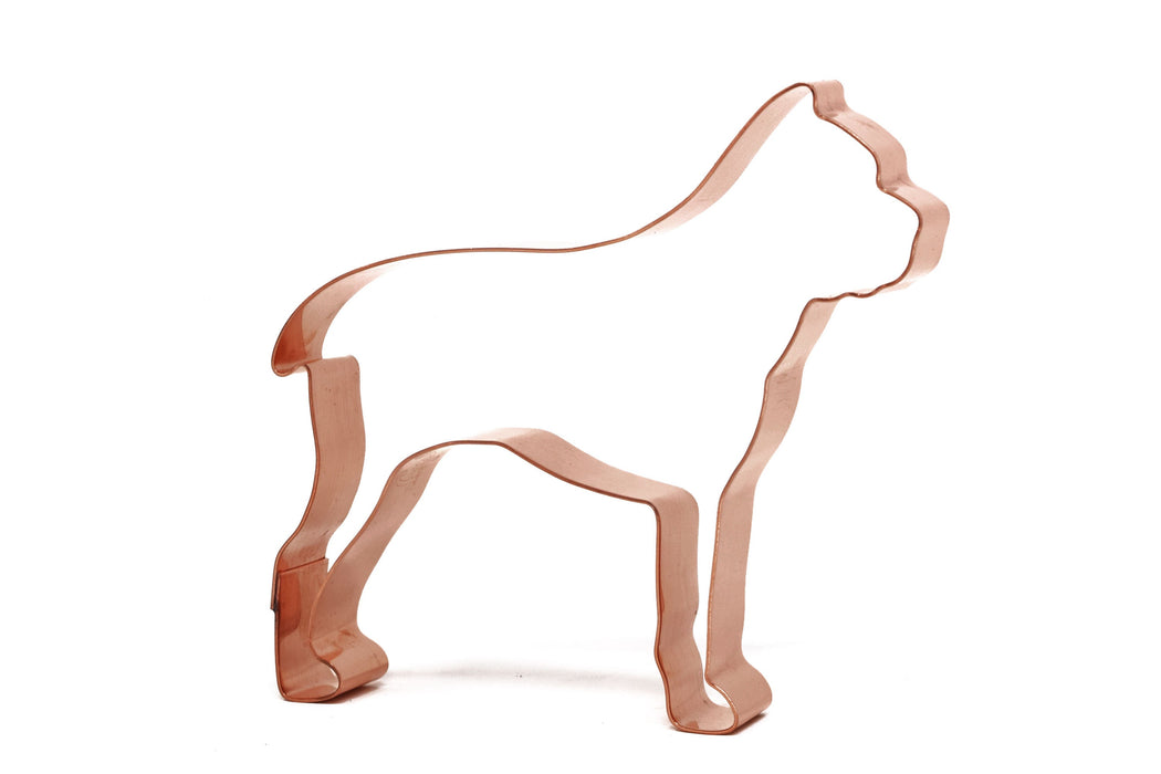 Copper Cane Corso Cookie Cutter - Dog Cookie Cutter, 4 x 3.75 inches, Made in USA