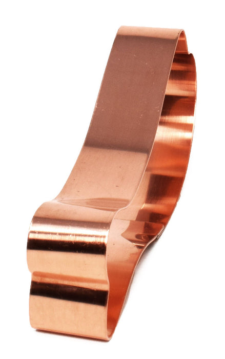 Big Copper Turkey Leg Cookie Cutter - Thanksgiving Cookie Cutter, 6 x 2.5 Inches, Made in USA