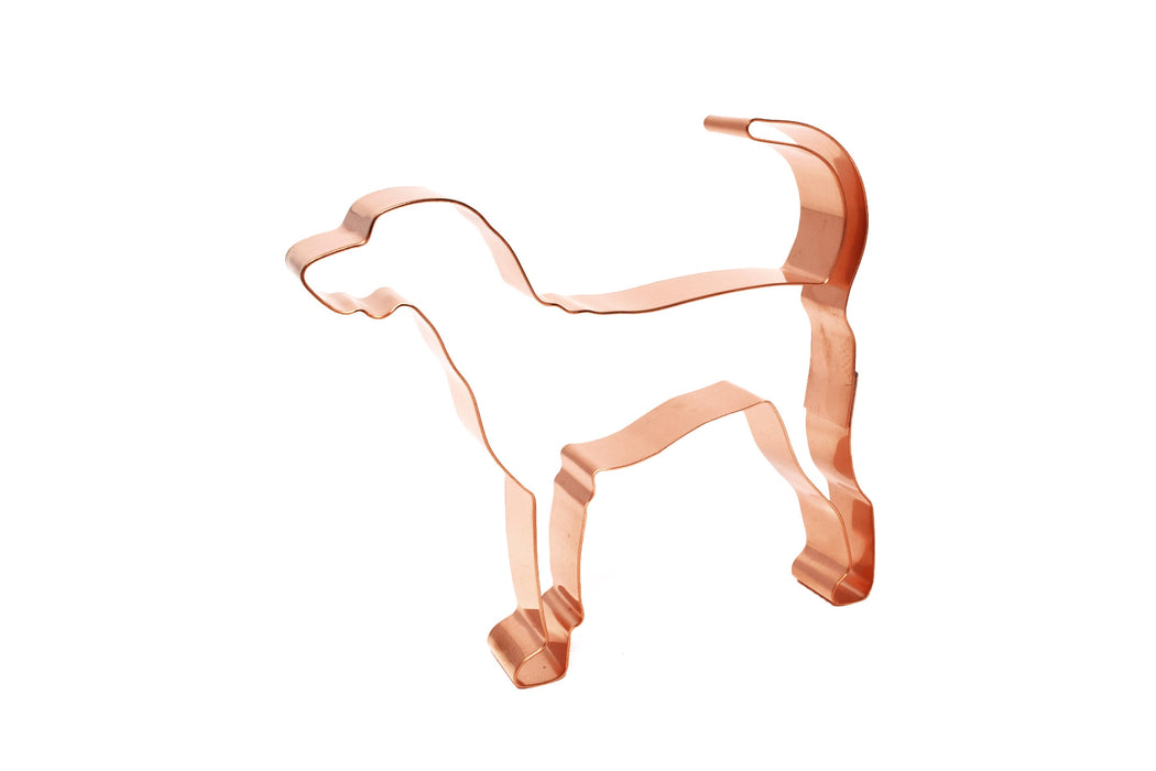 Copper American English Coonhound Cookie Cutter - Dog Cookie Cutter, 4.5 inches, Made in USA
