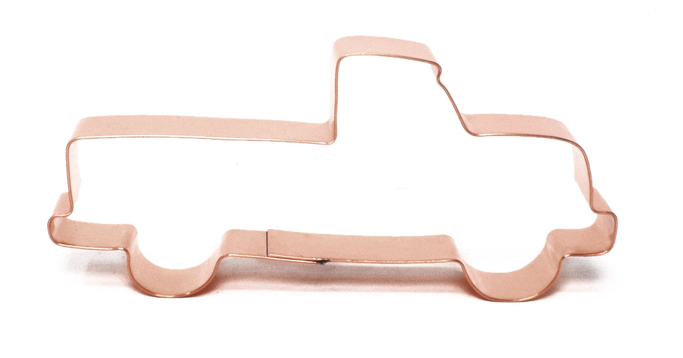 Copper Truck Cookie Cutter, Vehicle Cookie Cutter, 4.5 x 2 inches, Made in USA