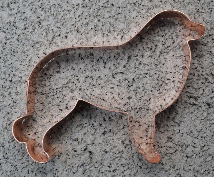Copper Great Pyrenees Cookie Cutter, Dog Cookie Cutter, 4.5 x 3.75 inches, Made in USA