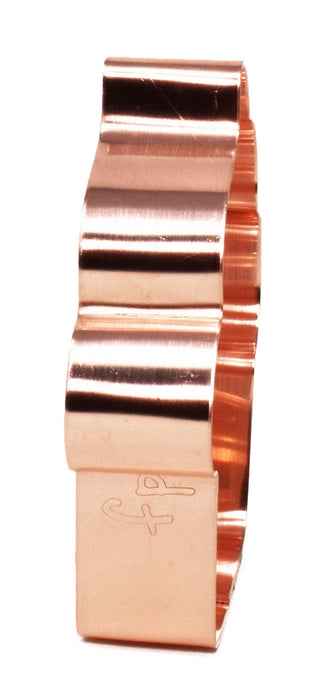Copper Cupcake Cookie Cutter - Food Cookie Cutter, Made in USA