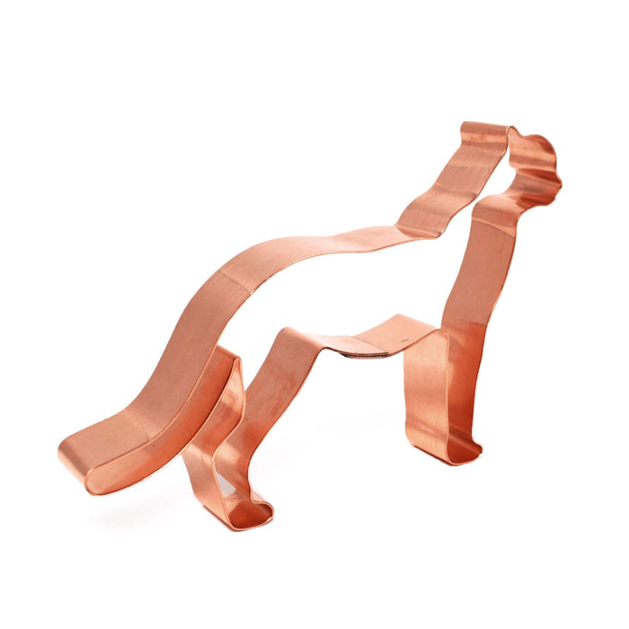 Copper Cheetah Cookie Cutter - Animal Design (5.25 x 3.5 inches) - Made in USA