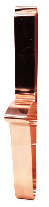 Copper Trombone Cookie Cutter - Musical Instrument Cookie Cutter, 7 x 2 inches, Made in USA