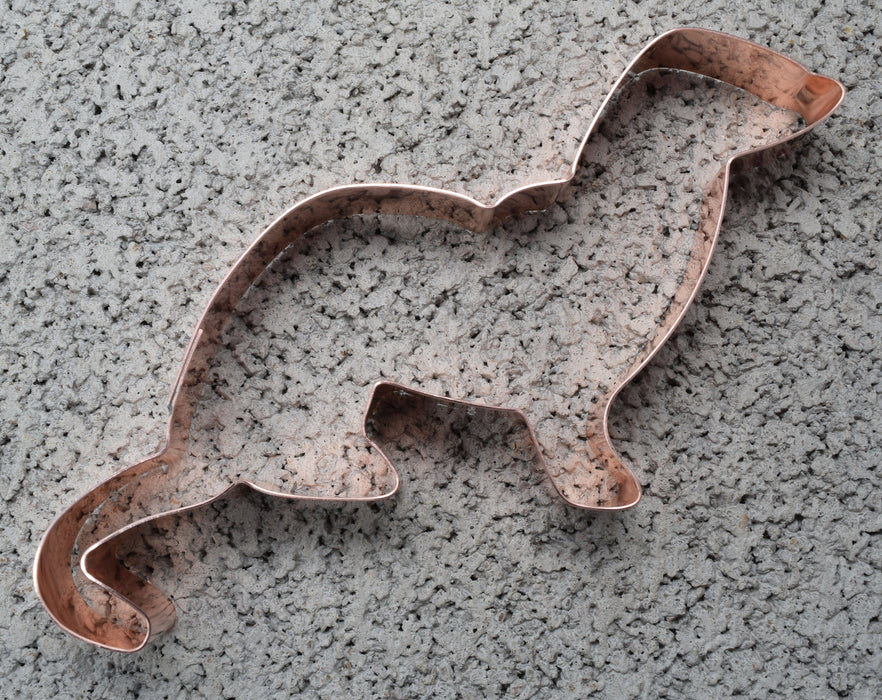 Copper Ferret Cookie Cutter - Animal Cookie Cutter, 5.5 x 3.5 inches, Made in USA