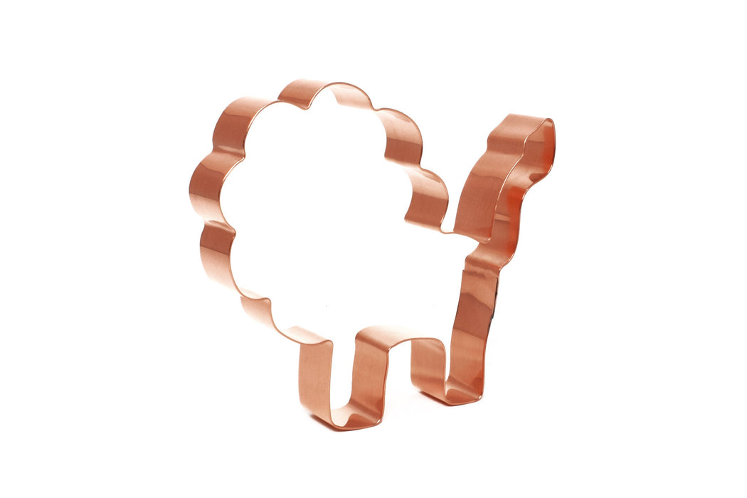 Copper Lion Cookie Cutter - Animal Cookie Cutter, 4.5 x 4 Inches, Made in USA
