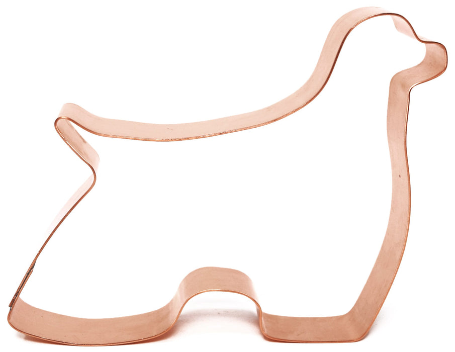 Copper Cocker Spaniel Dog Cookie Cutter, 4.5 x 3.75 inches, Made in USA