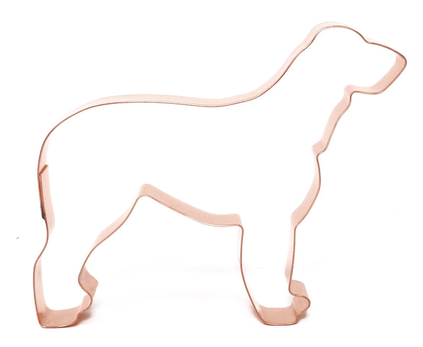 Copper Irish Wolfhound Dog Cookie Cutter, 5 x 4.5 inches, Made in USA