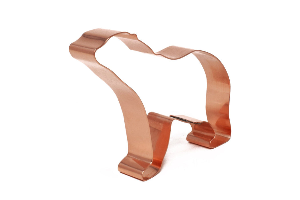 Copper Polar Bear Cookie Cutter - Animal Cookie Cutter, Made in USA