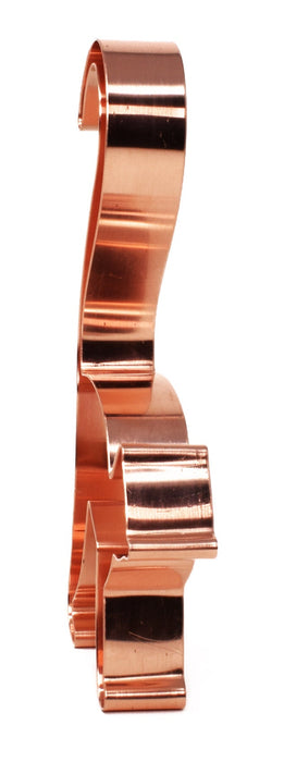 Copper Ring Tailed Lemur Cookie Cutter, Animal Cookie Cutter, 6 x 3.5 inches, Made in USA