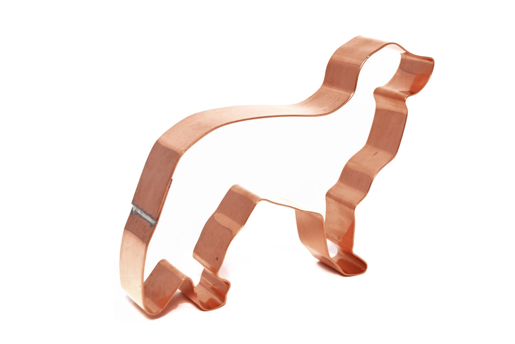 Copper Nova Scotia Duck Tolling Retriever Dog Cookie Cutter, 4.5 x 4 inches, Made in USA