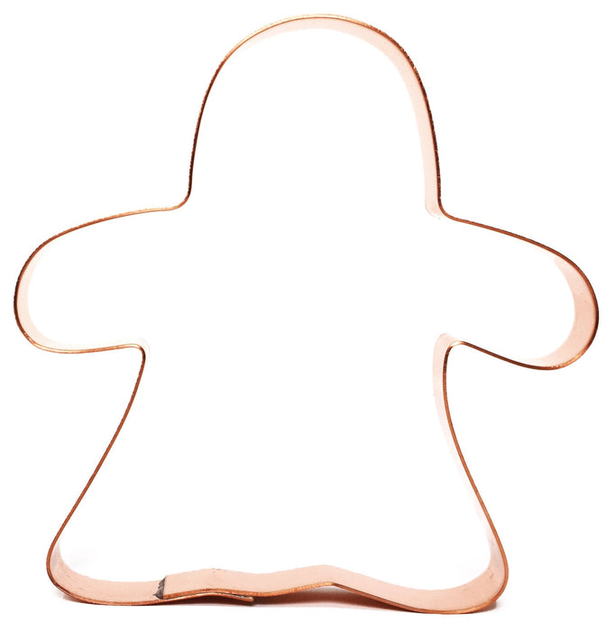 4 inch Copper Ghost Cookie Cutter - Halloween Cookie Cutter, Made in USA