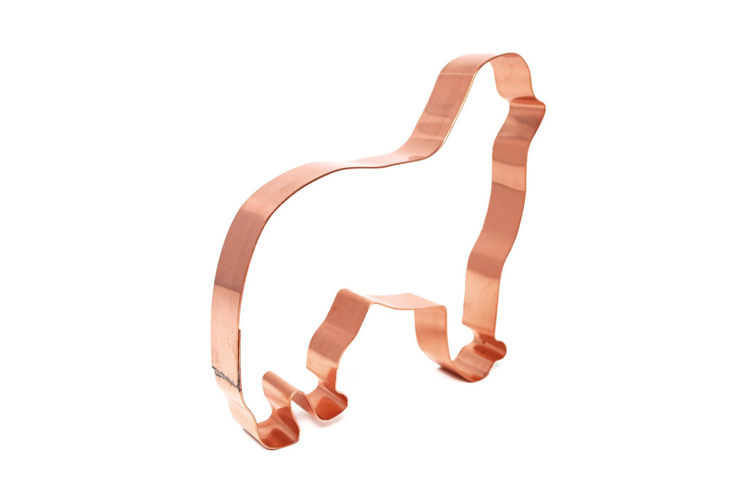 Copper Bernese Mountain Dog Cookie Cutter - Dog Cookie Cutter, 5.25 x 4.5 inches, Made in USA