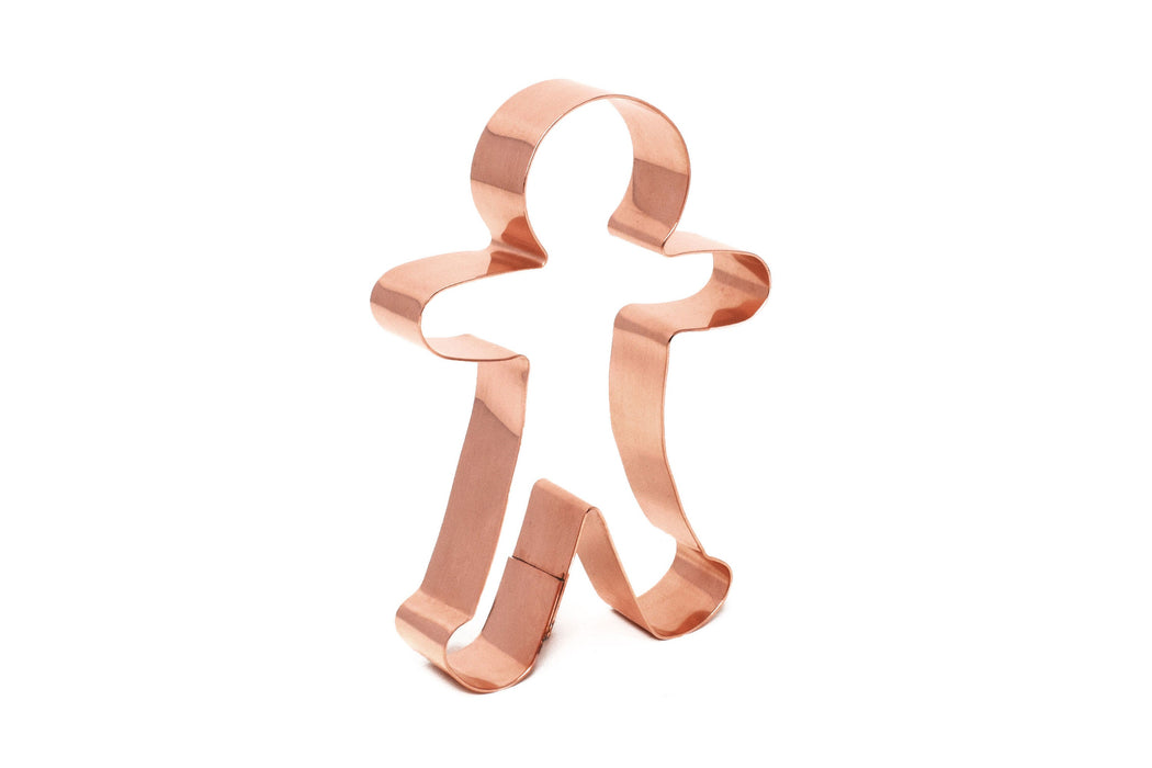 4 Inch Classic Christmas Gingerbread Man Cookie Cutter - Made in USA