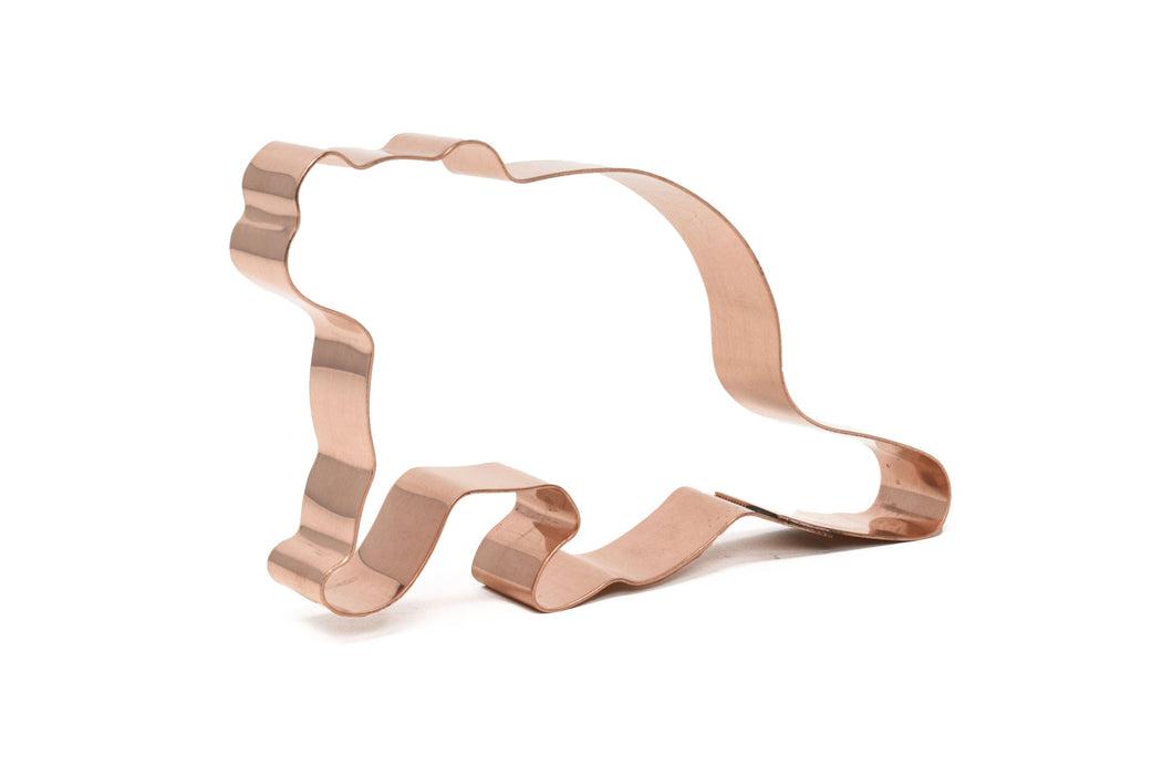 Copper Raccoon Cookie Cutter - Animal Cookie Cutter, 4.75 x 3 Inches, Made in USA