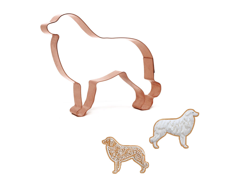 Copper Great Pyrenees Cookie Cutter, Dog Cookie Cutter, 4.5 x 3.75 inches, Made in USA