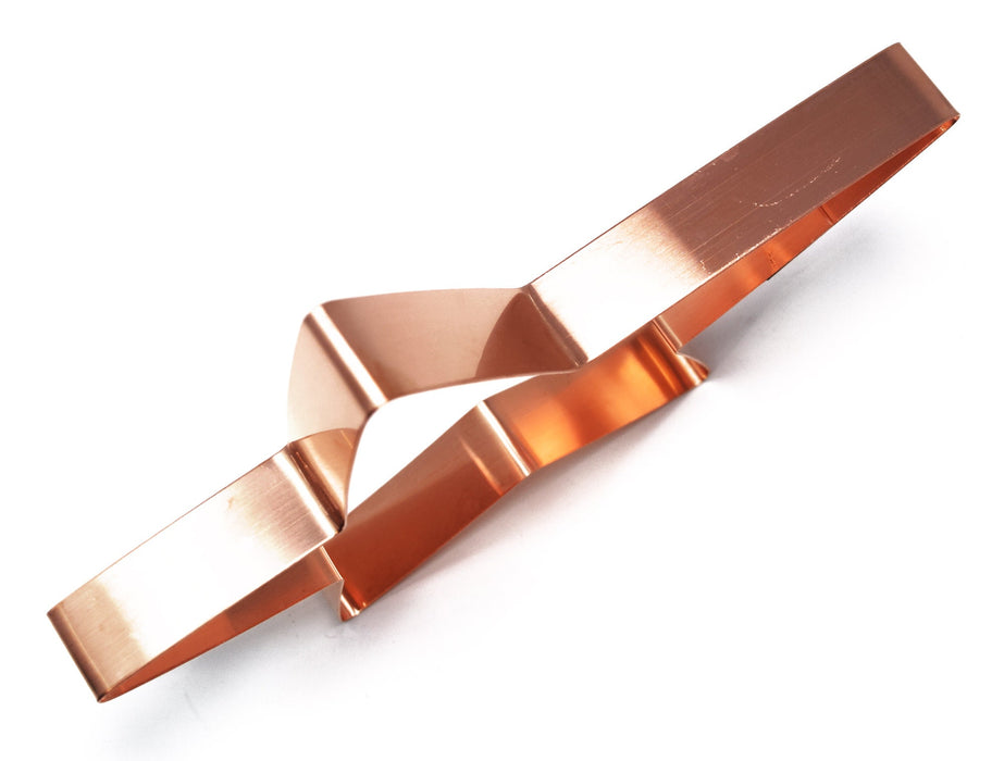 Big Copper Star Cookie Cutter - Folk Art Cookie Cutter, 5 x 7 Inches, Made in USA