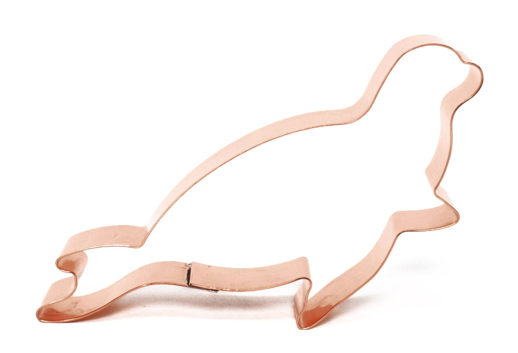 Copper Sea Lion Cookie Cutter - Beach Design (5 x 2.5 inches) - Made in USA