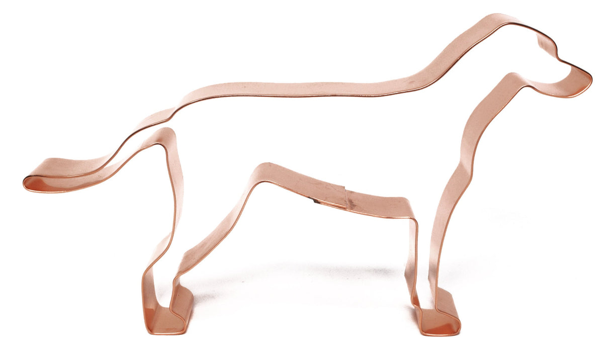 Copper Rhodesian Ridgeback Cookie Cutter,  Dog Cookie Cutter, 6 x 3.75 inches, Made in USA