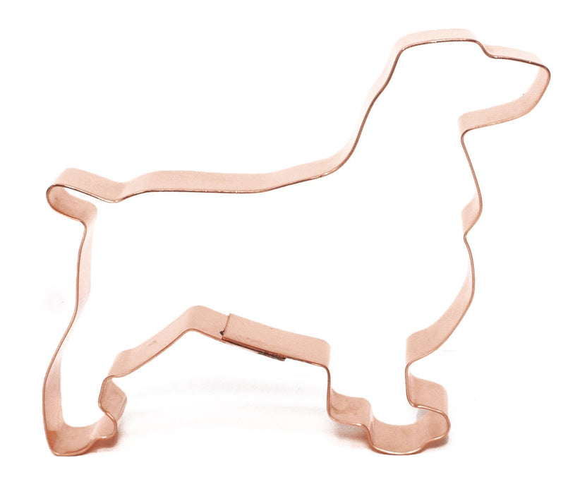 Copper Field Spaniel Cookie Cutter, Dog Cookie Cutter, 4.5 x 3.5 inches, Made in USA
