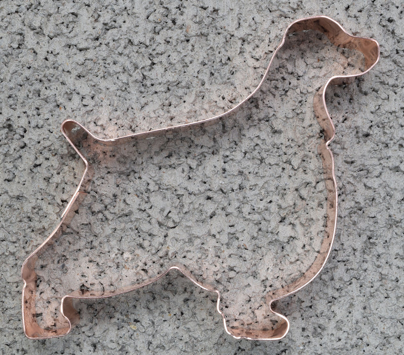 Copper English Springer Spaniel Cookie Cutter, Dog Cookie Cutter, 4.25 x 3.75 inches, Made in USA