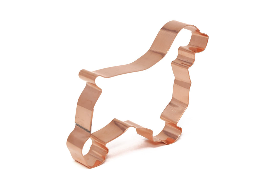Copper Welsh Springer Spaniel Cookie Cutter, Dog Cookie Cutter, 4.25 x 3.5 inches, Made in USA