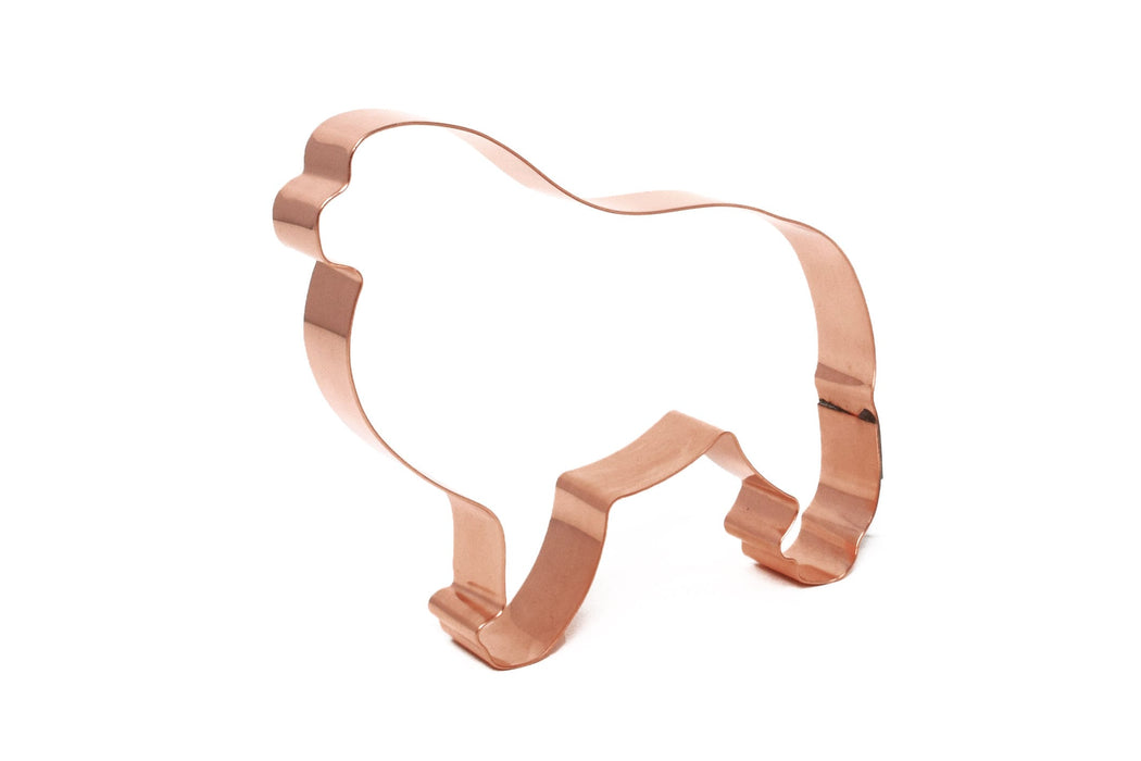 Copper Great Pyrenees Dog Cookie Cutter, 5 x 4 inches, Made in USA