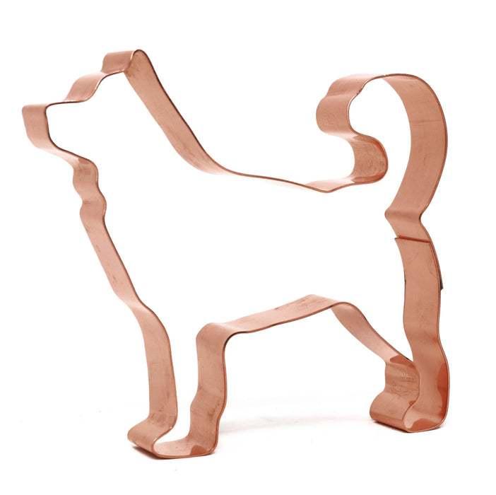 Copper Alaskan Malamute Cookie Cutter - Dog Cookie Cutter, 4.5 x 3.75 inches, Made in USA
