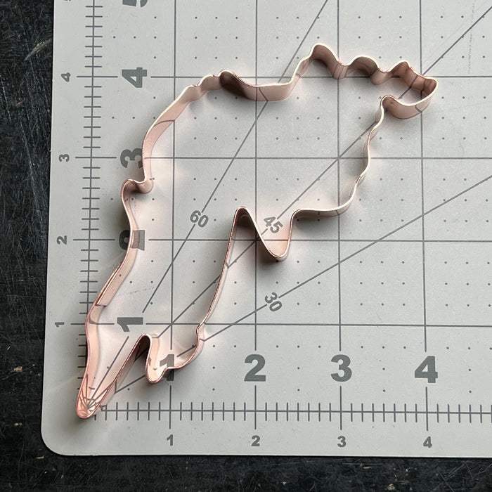 Copper Lake Superior Cookie Cutter - Great Lakes Cookie Cutter, 5 x 2.5 Inches, Made in USA