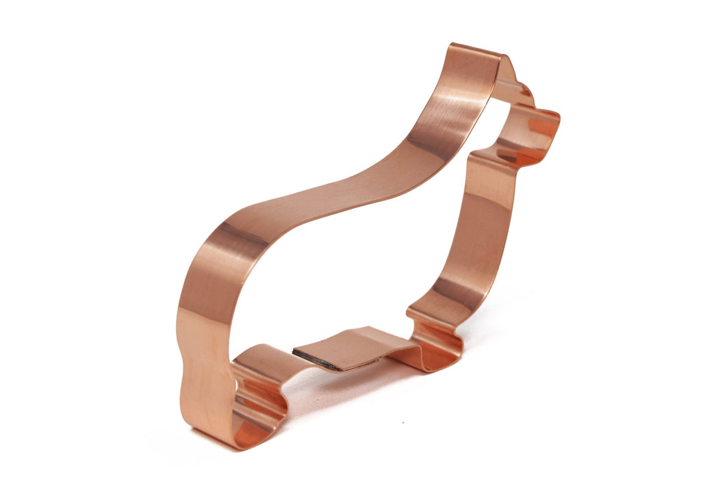 Copper Corgi Cookie Cutter - Dog Design (5 x 3.5 inches) - Made in USA