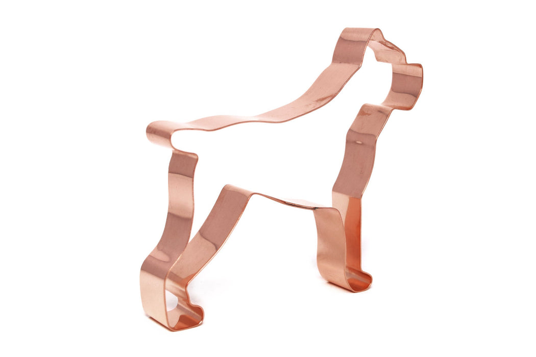 Copper Cane Corso Dog Cookie Cutter, 5 x 4.25 inches, Made in USA